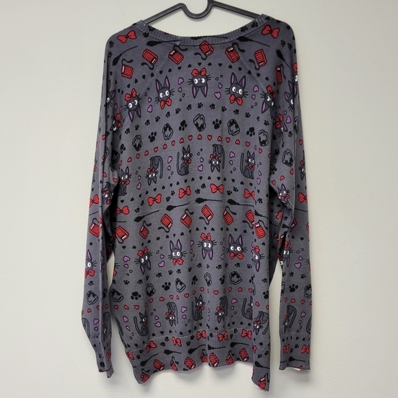 Torrid Kiki's Delivery Service Jiji Sweater Gray 1X - Picture 4 of 9